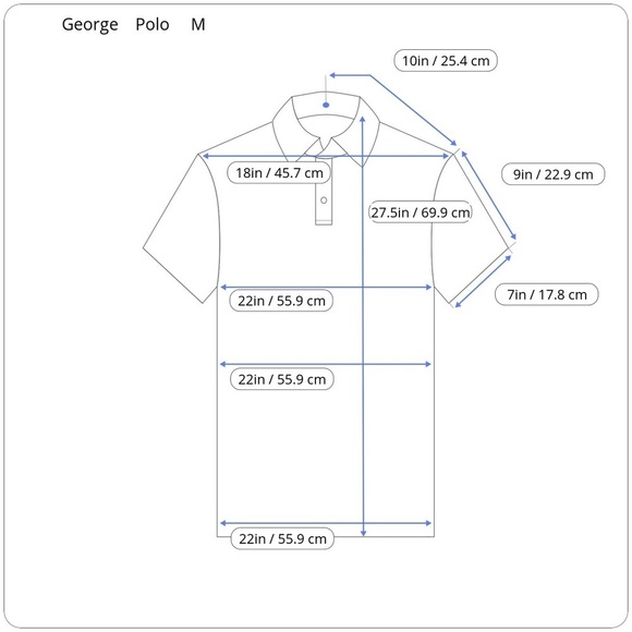 George Purple Collared Short Sleeve Polo Collar Golf Shirt M 38-40 - Picture 12 of 13